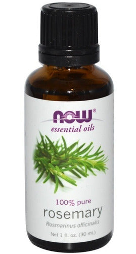 Now Aceite Esencial Romero 30 Ml - Puro Y Apto Diffusor