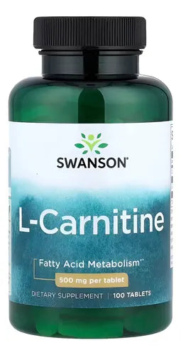 Swanson - L-carnitina 500mg 100 Capsulas N/a