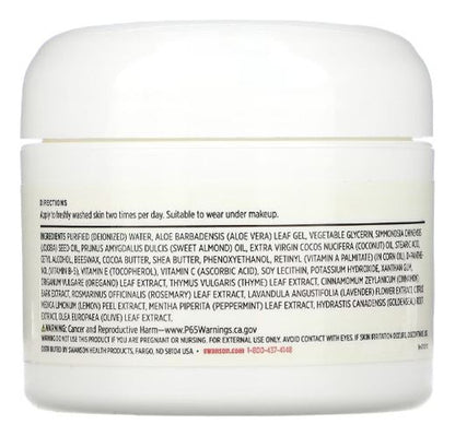 Swanson Retinol Cream 2 Fl Oz Cream Momento De Aplicación Día/noche Tipo De Piel Todo Tipo De Piel