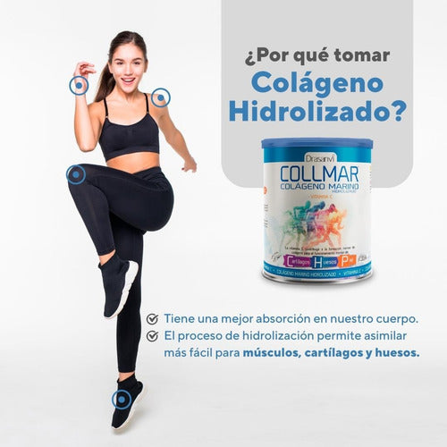 Drasanvi- Collmar Colageno Marino Hidrolizado + Vit C 275gramos 