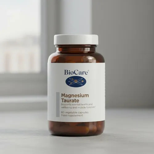 Biocare - Taurato De Magnesio 60 Caps Sin Sabor