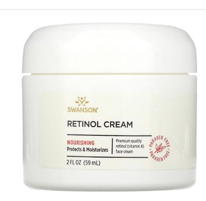 Swanson Retinol Cream 2 Fl Oz Cream Momento De Aplicación Día/noche Tipo De Piel Todo Tipo De Piel