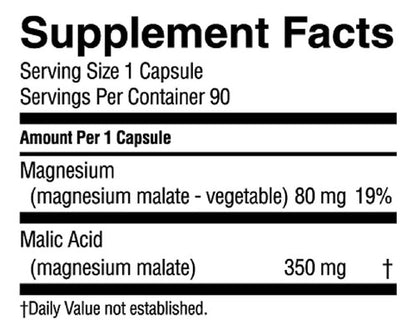 Natures Sunshine - Fibralgia - Magnesio Malato 90 Caps