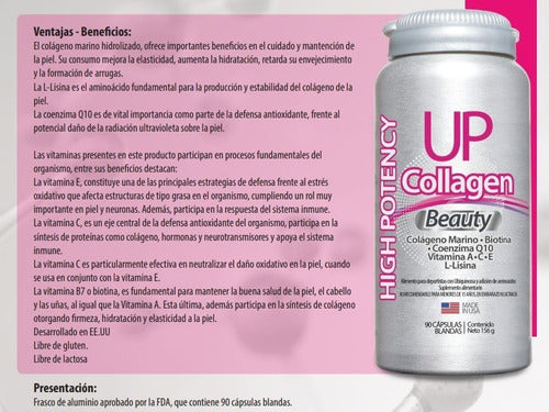 Newscience - Collagen Up Beauty - Colágeno (90 Capsulas)