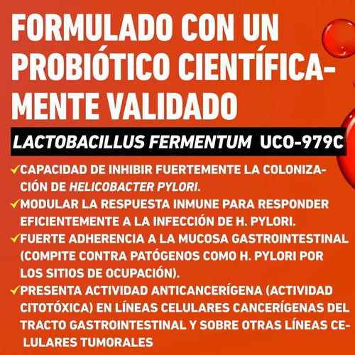 Nup!- Pylori Off 60 Billones + Vitminas + Minerales 30 Capsulas