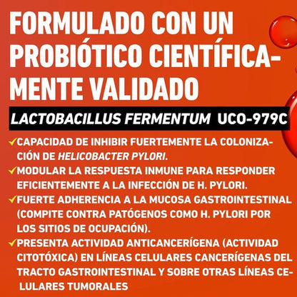 Nup!- Pylori Off 60 Billones + Vitminas + Minerales 30 Capsulas