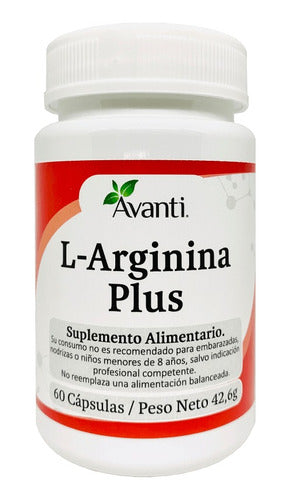 Avanti- L-Arginina Plus 60 Cápsulas