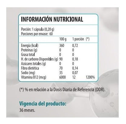 Newscience - Vitamin Up Vitamina B12 60 Casulas