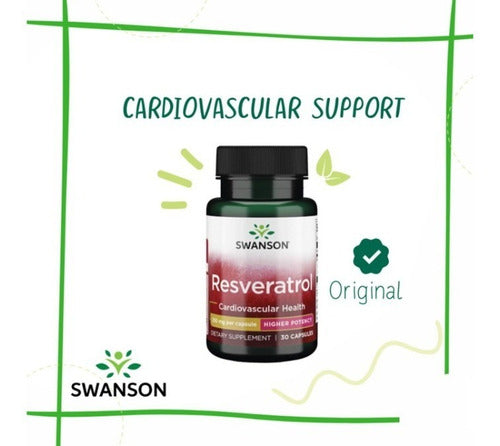 Swanson - Resveratrol Higher Potency 250mg 30 Caps
