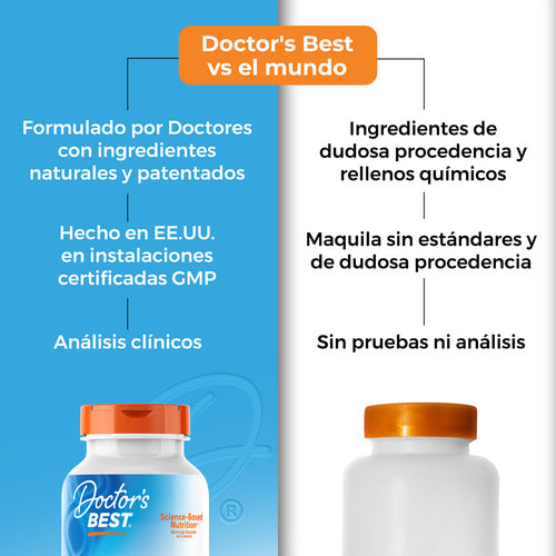 Doctor Best Trans Resveratrol C/ Resvinol 100 Mg 60 Cápsulas Sin Sabor