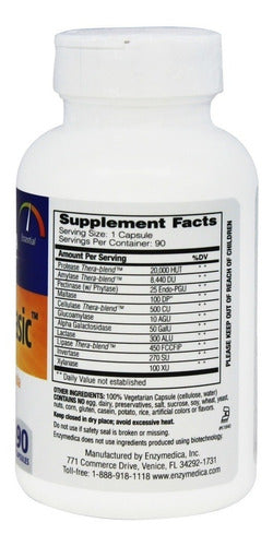 Digest Basic - Enzimas Digestivas -  90 Cápsulas
