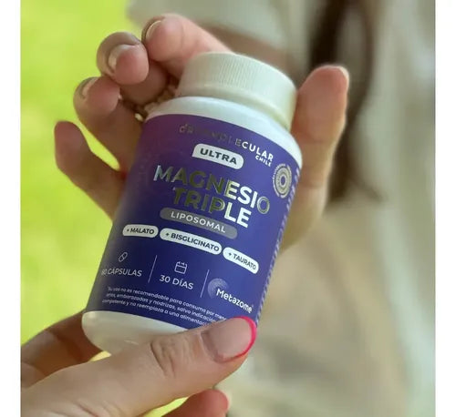 Ortomolecular- Ultra Magnesio Triple Liposomal 60 Capsulas