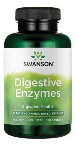 Swanson- Enzimas Digestivas 180 tabletas