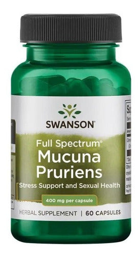 Swanson- Mucuna Pruriens 400mg 60 capsulas