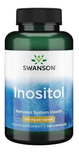Swanson - Inositol 650mg 100 Cap (sistema Nervioso)