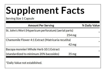  Swanson - Hierba De San Juan, Bacopa Y Manzanillla 60 Caps