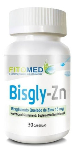 Fitomed- Bisgly zinc (Bisgly-Zn)  60 Cápsulas