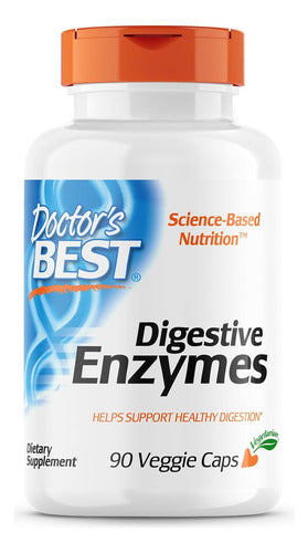 Doctor`s Best - Enzimas Digestivas 90 Capsulas