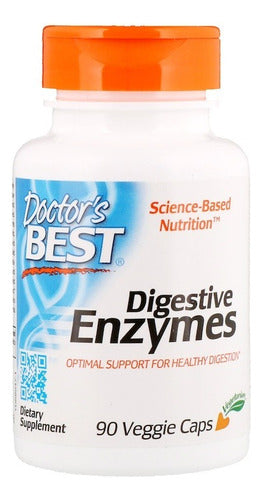 Doctor's Best Digestive Enzymes 90 Cápsulas - Importadas