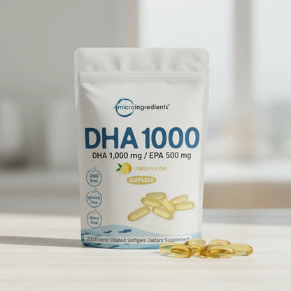 Micro Ingredies- Omega 3 Alto Dha 1000 Mg  500 Mg N/a
