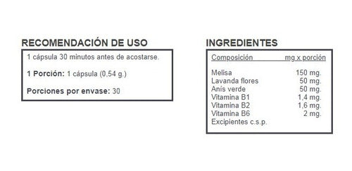 Noctiol  En Estuche Con 30 Cápsulas