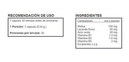 Noctiol  En Estuche Con 30 Cápsulas