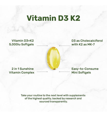 Deal - Vitamina D3+k2 5000ui 250 Caps