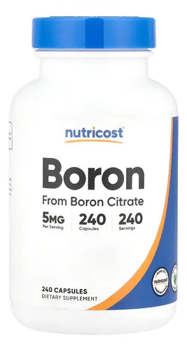 Nutricost - Boron 5 Mg 240 Capsulas N/a