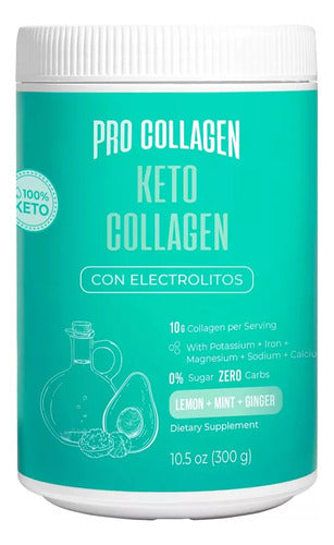 Procollagen Keto Collagen 300 Grs (limón Menta Y Jengibre)