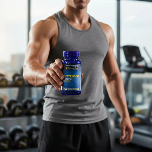 Puritan's Pride - L-tirosina 500 Mg 100 Capsulas N/a