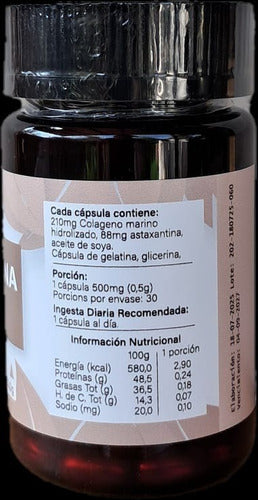 Avanti- Astaxantina Max 500 Miligramos 30 Cápsulas