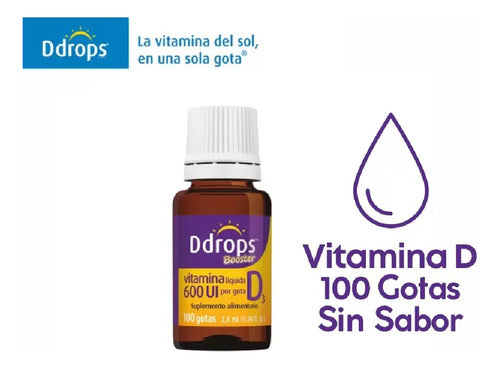Pack Defensas  Ddrops 600 + Sambucol Masticable 30 Unidades