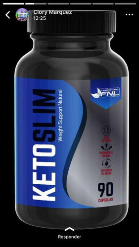 FNL- Keto Slim (Keto Blue) 90 Cápsulas