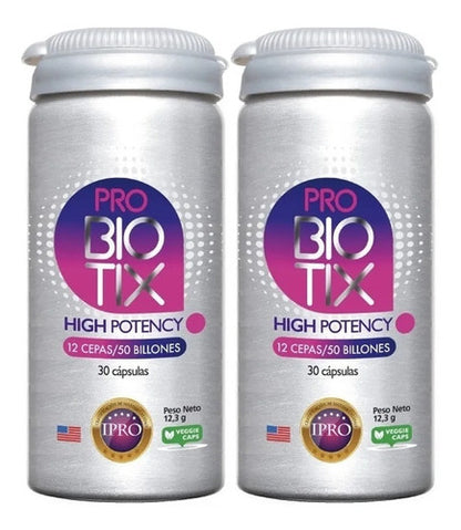 Probiotix High Potency  50 Billones  X 2 Unidades (30 Caps)