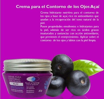 Touch Of Synergy - Crema Para Contorno De Ojos Acai 30g