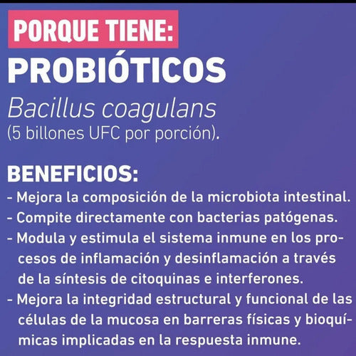 Nup- Probiotico Defensas + Vitaminas Y Minerales - 60 Capsulas