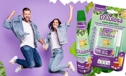 Pastillas Endulsante Natural D´alulosa 500 Unidades