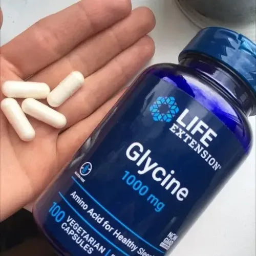 Life Extension - Glicina 1000mg 100caps Sin Sabor
