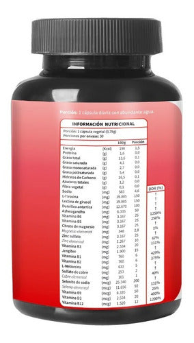 Tiroide Soporte 649 Mg 30 Cáps