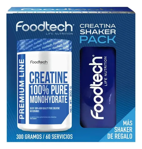 Foodtech - Pack Regalo Creatina Monohidratada 300g N/a