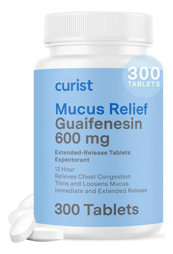 Curist Expectorante Alivio De La Mucosidad 300 Tabletas