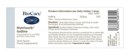 Biocare - Iodine Yodo Liquido 15ml