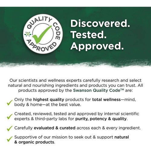 Swanson- Adaptogenic Herbal Complex Rhodiola Ashwagandha 60 capsulas