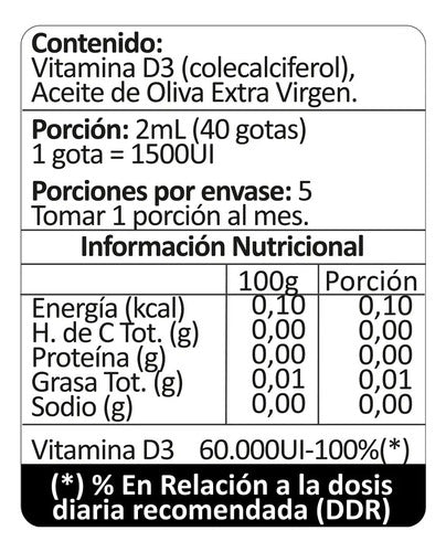 Avanti- Vitamina D3 300.000 UI 10ml