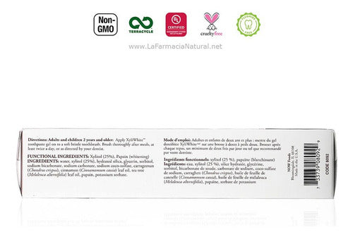 Now - Xyliwhite Pasta Dental Sabor Canela Libre De Fluor