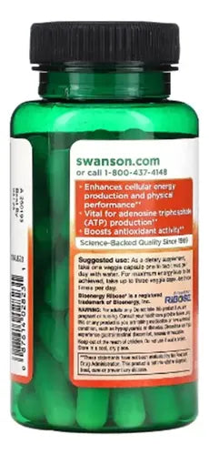 Swanson- Ribosa Pura 750mg 60capsulas 