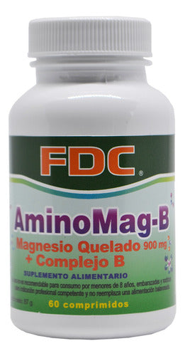 Magnesio - Aminomag-b 900 Mg. X 60 Comprimidos