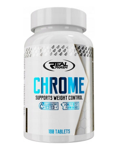 Real Pharma- Chrome 180 Tabletas