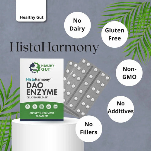 Suplemento Histaharmony Dao Histamine 60tabletas Sin Sabor