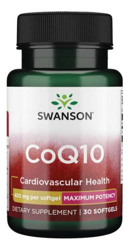 Coenzima Q10 Maxima Potencia 400mg 30sgel